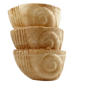 CROUSKI'S®COQUILLES COMESTIBLES, le carton de 1200 unités